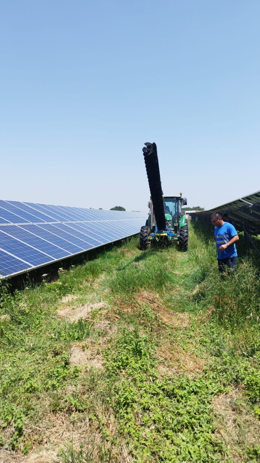 Limpeza Paineis Solares Operador Campo